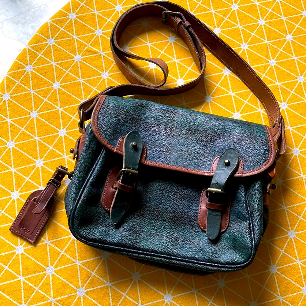 Vintage Ralph Lauren Blackwatch Messenger Bag-Good Condition!